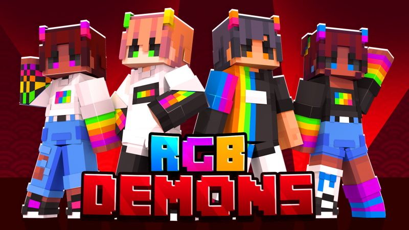 RGB Demons on the Minecraft Marketplace by Diamond Studios RGB Demons on the Minecraft Marketplace by Diamond Studios
