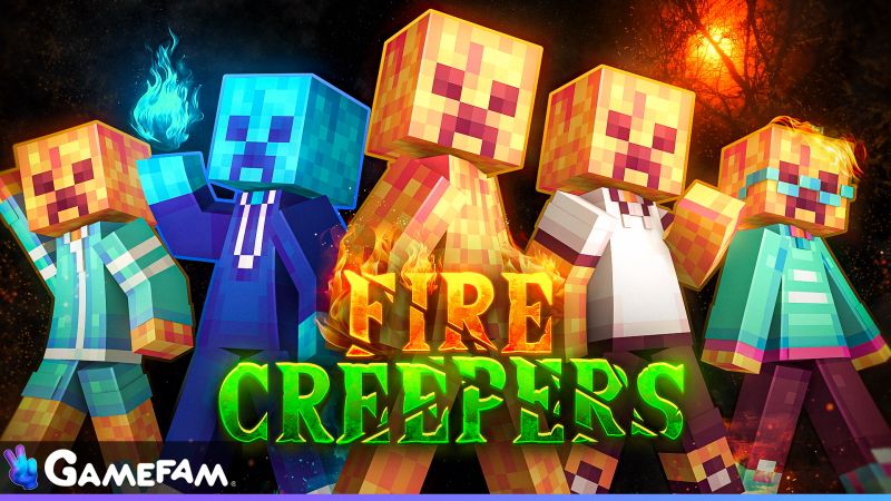 Fire Creepers on the Minecraft Marketplace by Gamefam