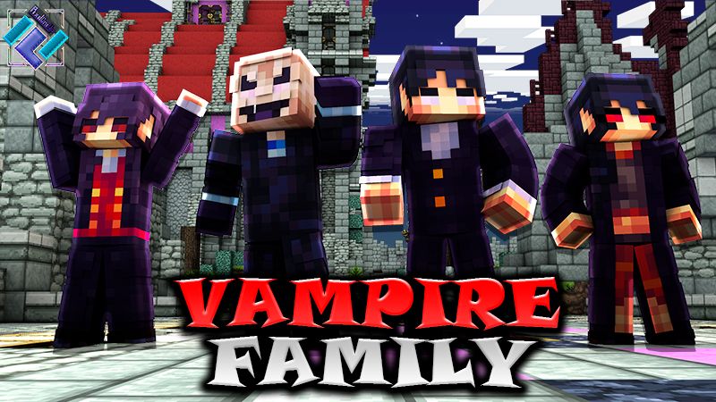 Vampire Family on the Minecraft Marketplace by PixelOneUp