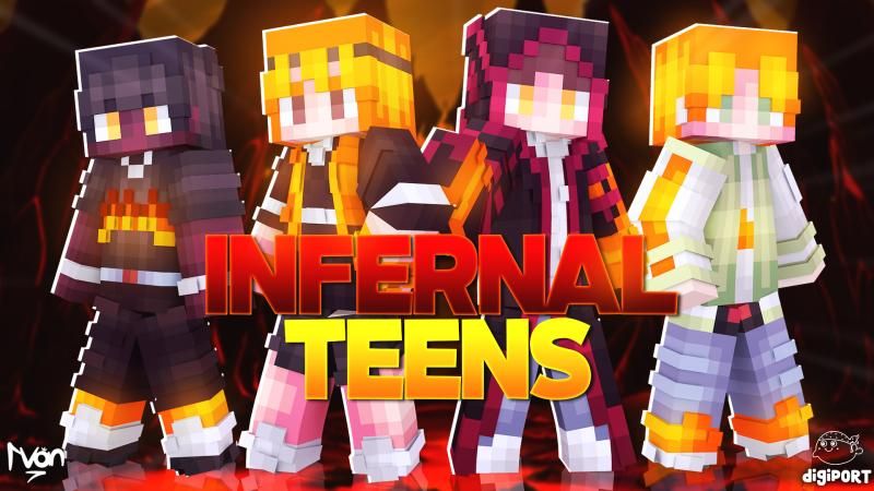 Infernal Teens on the Minecraft Marketplace by DigiPort Infernal Teens on the Minecraft Marketplace by DigiPort
