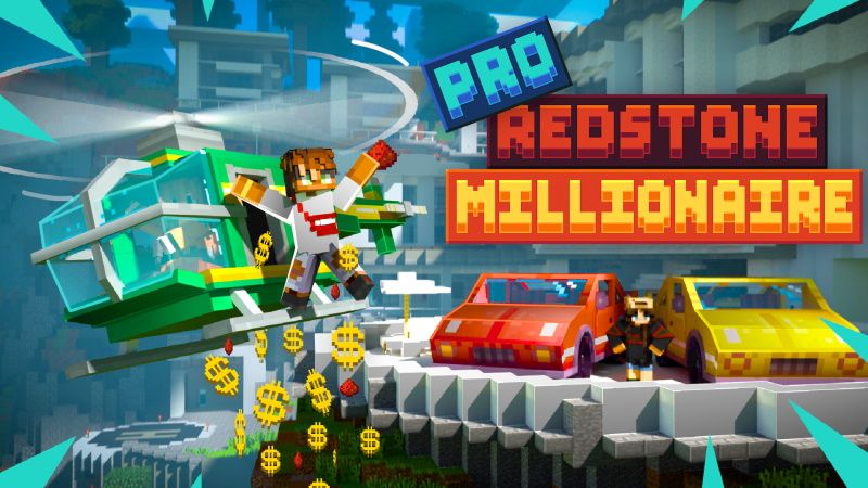 Pro Redstone Millionaire on the Minecraft Marketplace by Sapphire Studios Pro Redstone Millionaire on the Minecraft Marketplace by Sapphire Studios