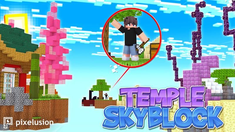 Temple Skyblock on the Minecraft Marketplace by Pixelusion Temple Skyblock on the Minecraft Marketplace by Pixelusion