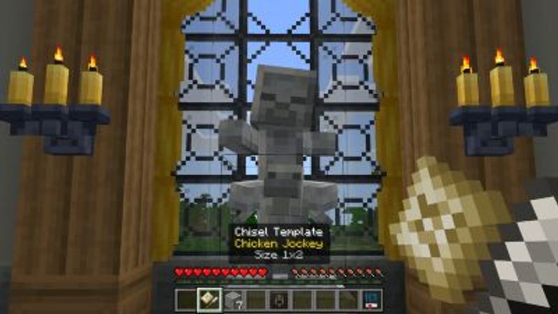 Block Furniture Add-On 1.0 on the Minecraft Marketplace by Solid Blocks