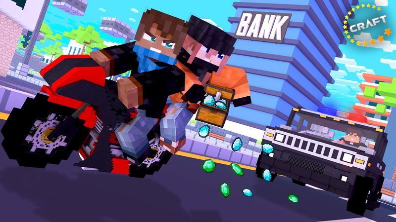Robbers on the Minecraft Marketplace by The Craft Stars Robbers on the Minecraft Marketplace by The Craft Stars