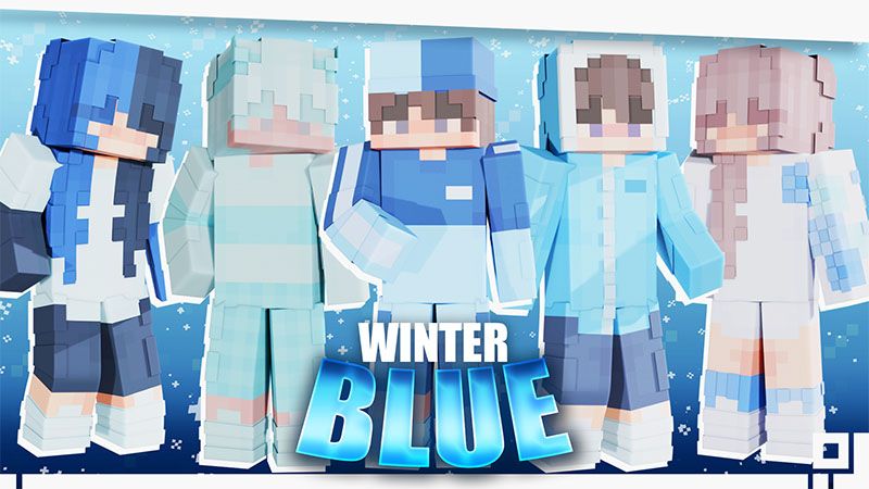 Winter Blue on the Minecraft Marketplace by inPixel Winter Blue on the Minecraft Marketplace by inPixel