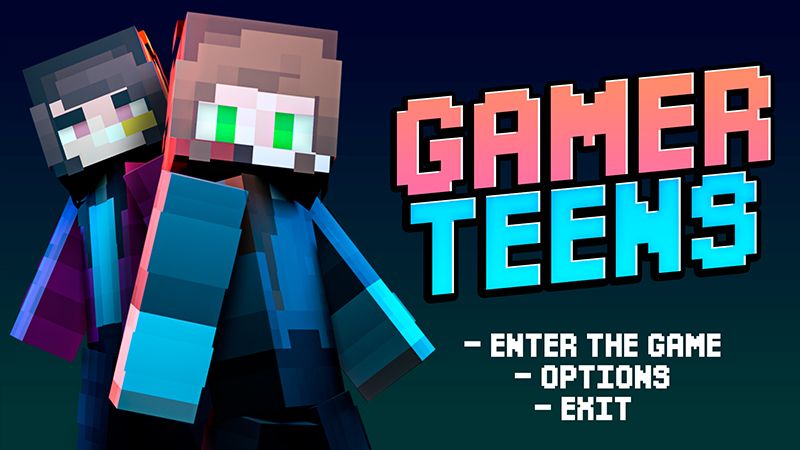 Gamer Teens on the Minecraft Marketplace by Kuboc Studios Gamer Teens on the Minecraft Marketplace by Kuboc Studios