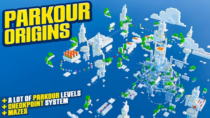 Parkour Origins on the Minecraft Marketplace by Pixell Studio Parkour Origins on the Minecraft Marketplace by Pixell Studio