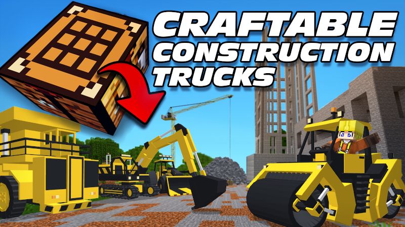 Craftable Construction Trucks on the Minecraft Marketplace by Lifeboat Craftable Construction Trucks on the Minecraft Marketplace by Lifeboat