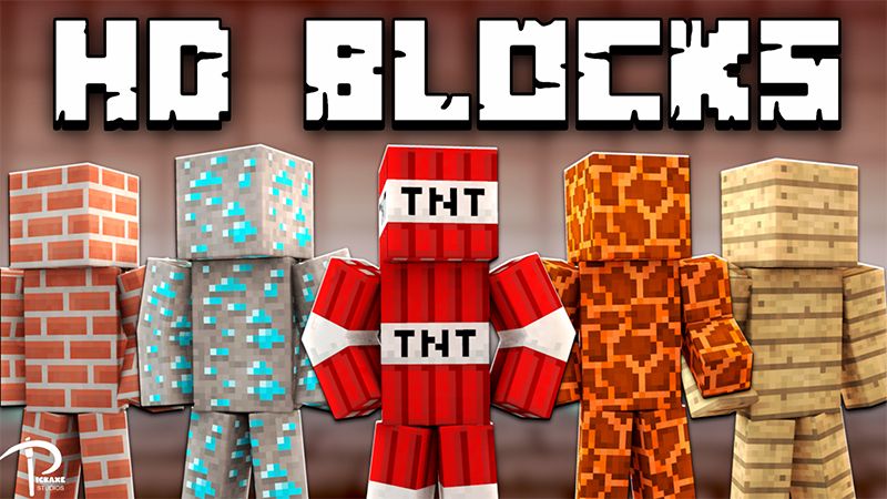 HD Block Skins by Pickaxe Studios (Minecraft Skin Pack