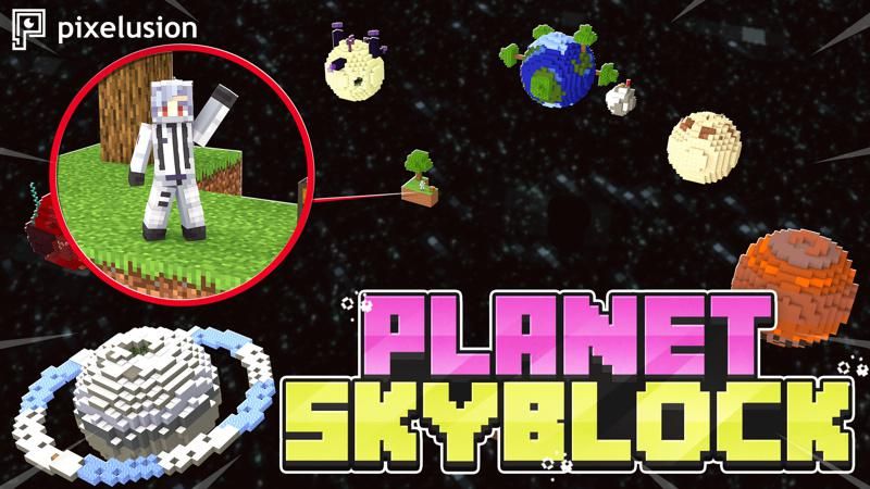 Planet Skyblock on the Minecraft Marketplace by Pixelusion