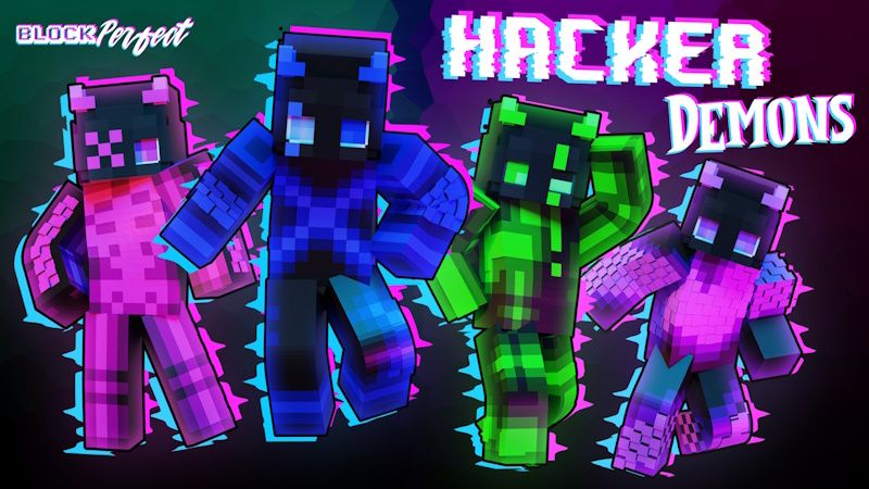 Hacker Demons on the Minecraft Marketplace by Block Perfect Studios Hacker Demons on the Minecraft Marketplace by Block Perfect Studios