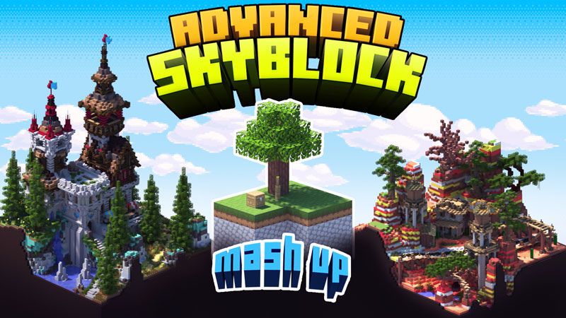 Advanced Skyblock Mashup on the Minecraft Marketplace by Entity Builds Advanced Skyblock Mashup on the Minecraft Marketplace by Entity Builds