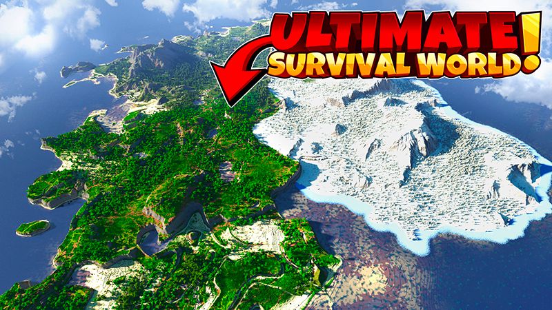 Limited World Survival Minecraft Map