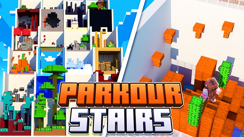 Parkour Stairs on the Minecraft Marketplace by Diluvian