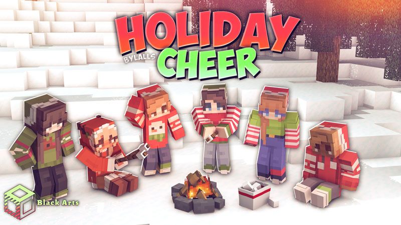 Holiday Cheer on the Minecraft Marketplace by Black Arts Studios Holiday Cheer on the Minecraft Marketplace by Black Arts Studios