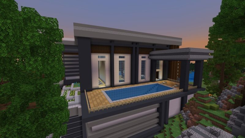 Millionaire Modern Mansion by Pixelusion