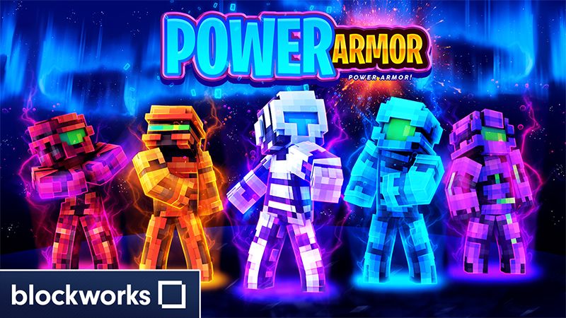 Power Armor on the Minecraft Marketplace by Blockworks Power Armor on the Minecraft Marketplace by Blockworks