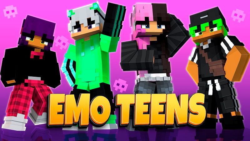 Emo Teens on the Minecraft Marketplace by Street Studios Emo Teens on the Minecraft Marketplace by Street Studios