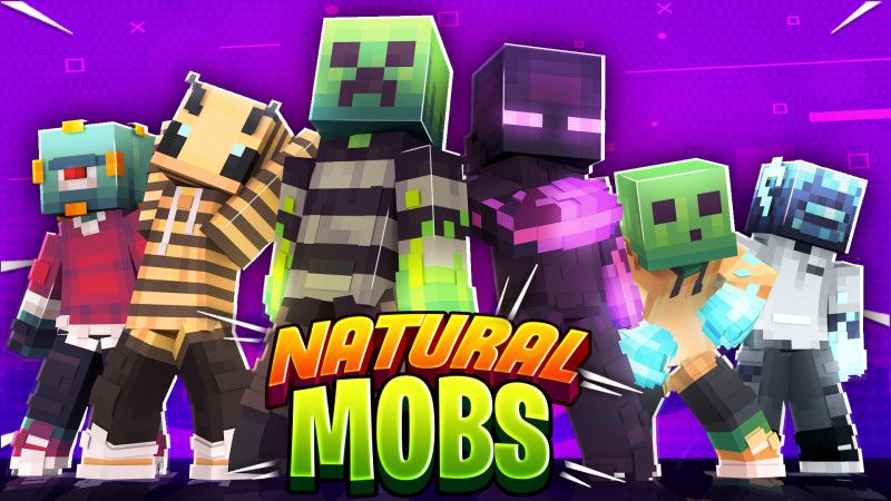 Natural Mobs on the Minecraft Marketplace by Ready, Set, Block!