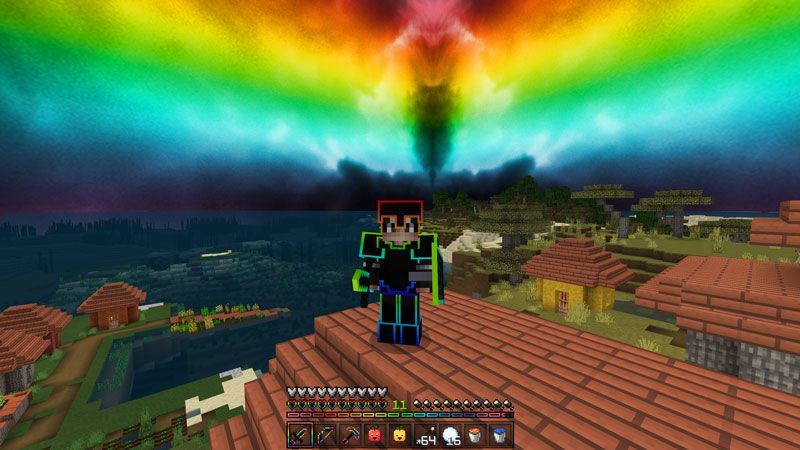 Rainbow Eclipse PvP Pack by CubeCraft Games