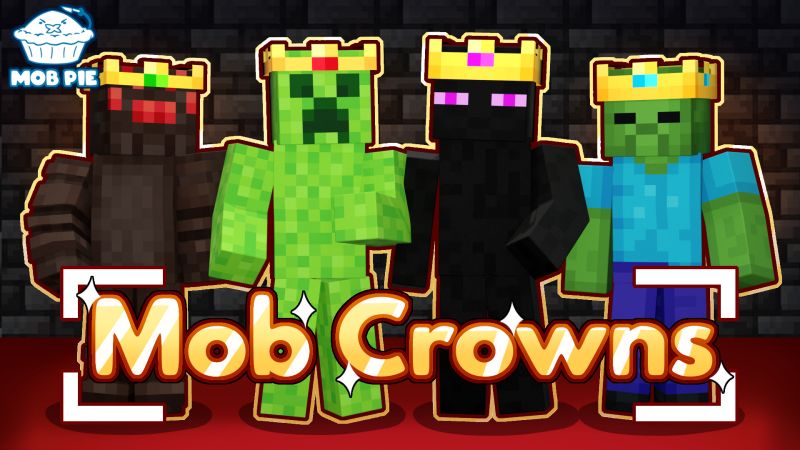 Mobs with Crowns on the Minecraft Marketplace by Mob Pie