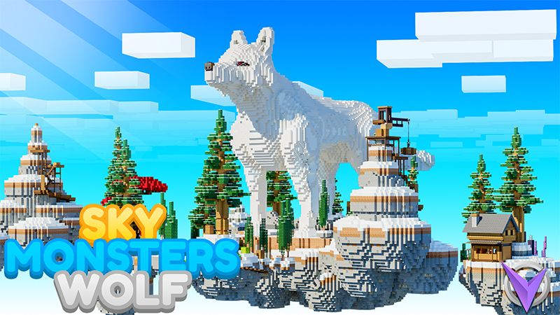 Sky Monsters Wolf on the Minecraft Marketplace by Team Visionary Sky Monsters Wolf on the Minecraft Marketplace by Team Visionary