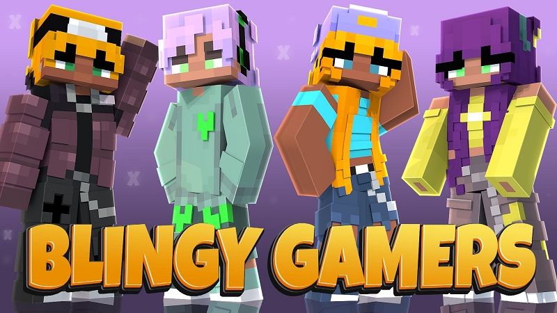 Blingy Gamers on the Minecraft Marketplace by Street Studios Blingy Gamers on the Minecraft Marketplace by Street Studios