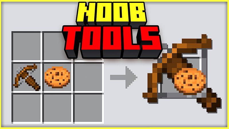 NOOB TOOLS on the Minecraft Marketplace by Pickaxe Studios NOOB TOOLS on the Minecraft Marketplace by Pickaxe Studios