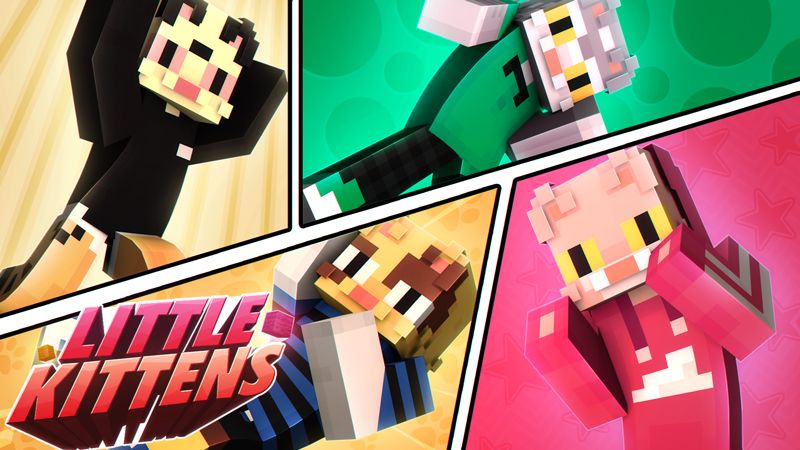 Little Kittens on the Minecraft Marketplace by Giggle Block Studios Little Kittens on the Minecraft Marketplace by Giggle Block Studios