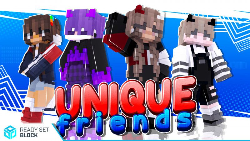 Unique Friends on the Minecraft Marketplace by Ready, Set, Block! Unique Friends on the Minecraft Marketplace by Ready, Set, Block!