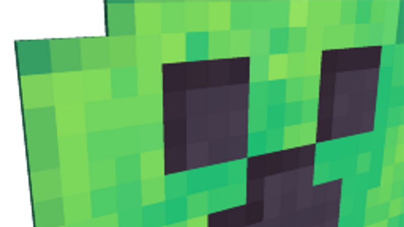 Big Creeper Mask on the Minecraft Marketplace by Unlinked