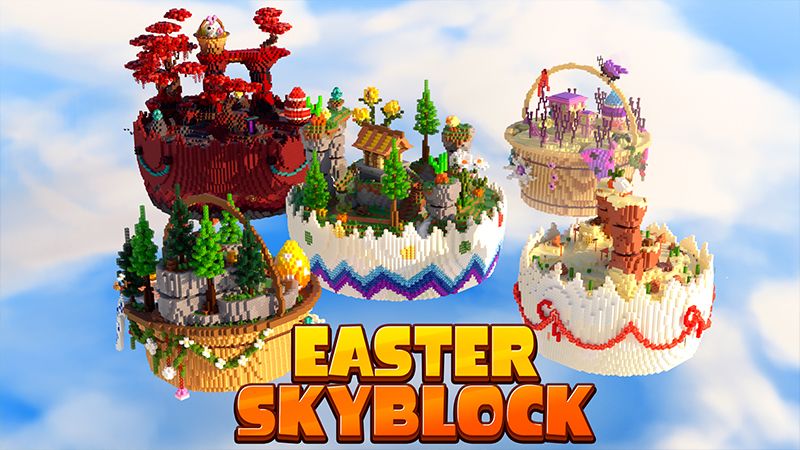 Easter Skyblock on the Minecraft Marketplace by Dalibu Studios Easter Skyblock on the Minecraft Marketplace by Dalibu Studios