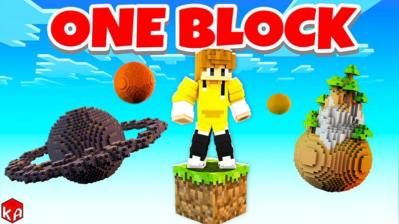 ONE BLOCK PLANETS on the Minecraft Marketplace by KA Studios
