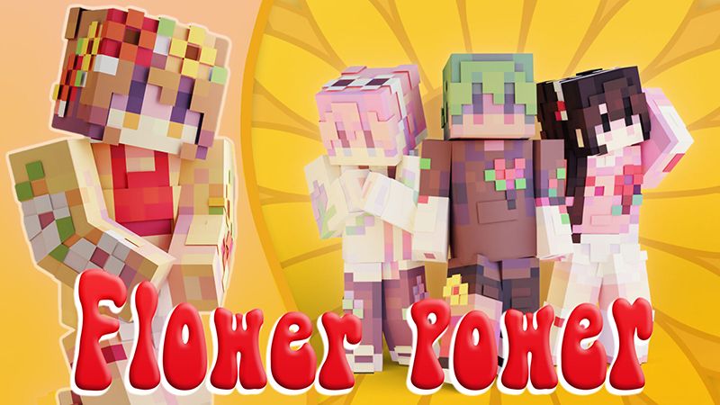 Flower Power on the Minecraft Marketplace by CubeCraft Games Flower Power on the Minecraft Marketplace by CubeCraft Games