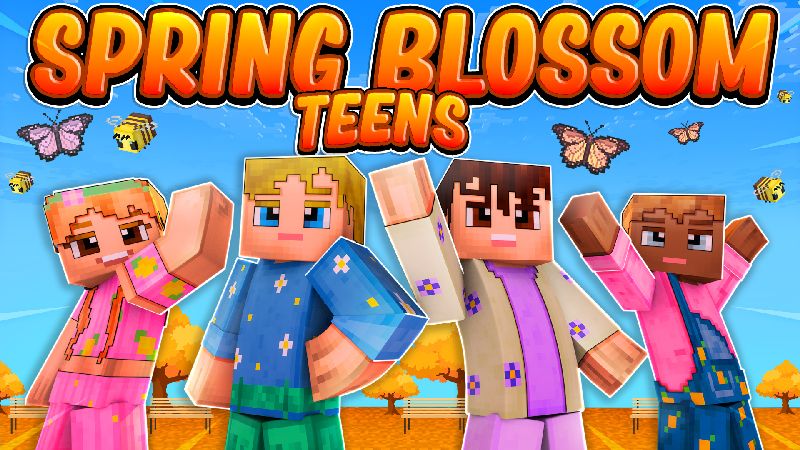 Spring Blossom Teens on the Minecraft Marketplace by GoE-Craft