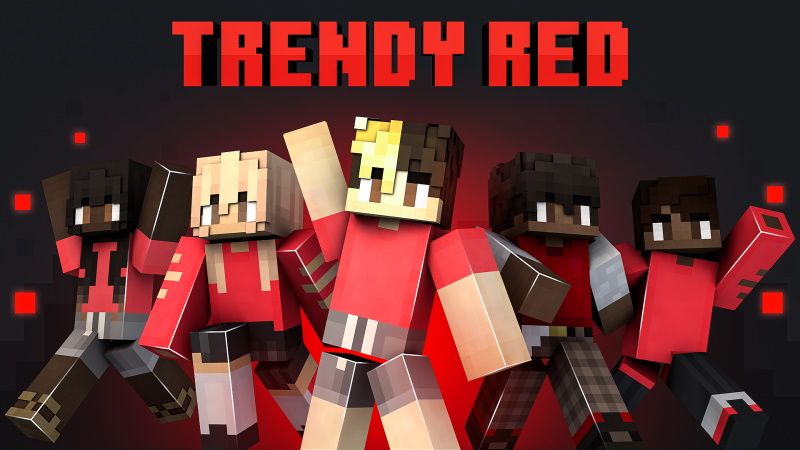 Trendy Red on the Minecraft Marketplace by Impulse