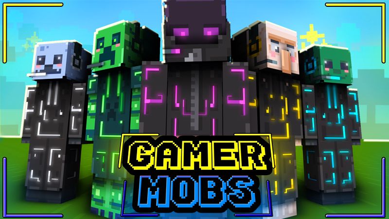 Gamer Mobs on the Minecraft Marketplace by Gearblocks