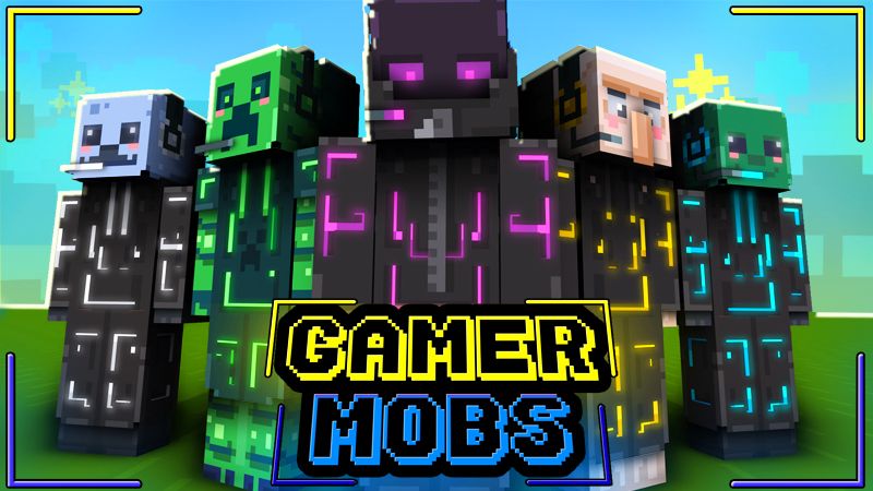 Gamer Mobs on the Minecraft Marketplace by Gearblocks Gamer Mobs on the Minecraft Marketplace by Gearblocks