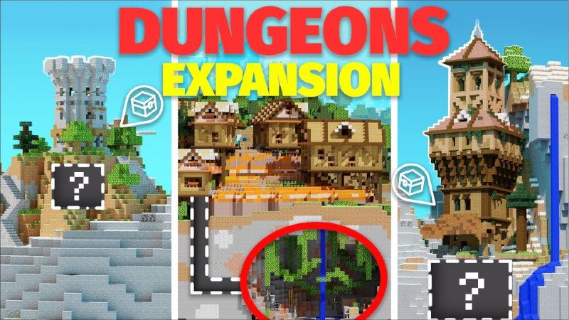 Dungeons Expansion on the Minecraft Marketplace by Sapphire Studios Dungeons Expansion on the Minecraft Marketplace by Sapphire Studios