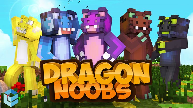Dragon Noobs on the Minecraft Marketplace by Entity Builds Dragon Noobs on the Minecraft Marketplace by Entity Builds