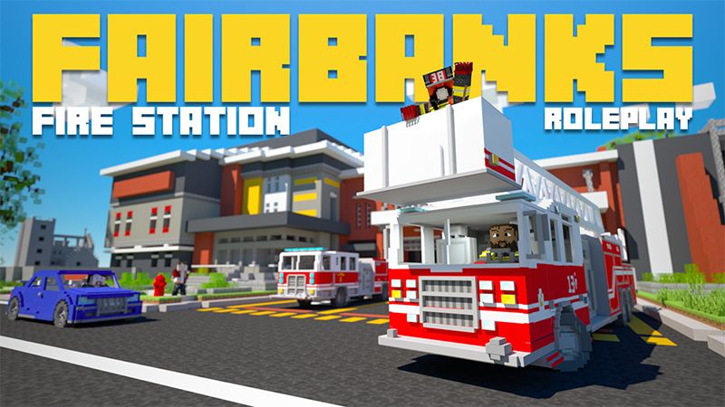 Fairbanks Fire Station on the Minecraft Marketplace by Aurrora