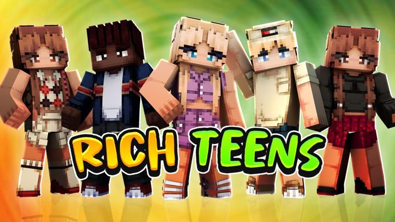 Rich Teens on the Minecraft Marketplace by FTB