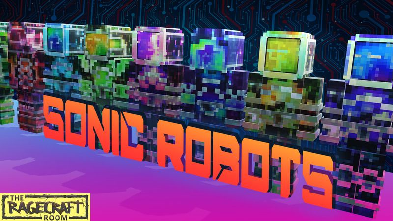Sonic Robots on the Minecraft Marketplace by The Rage Craft Room Sonic Robots on the Minecraft Marketplace by The Rage Craft Room