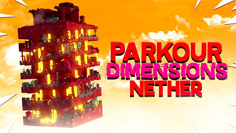 Parkour Dimensions Nether on the Minecraft Marketplace by 4KS Studios Parkour Dimensions Nether on the Minecraft Marketplace by 4KS Studios