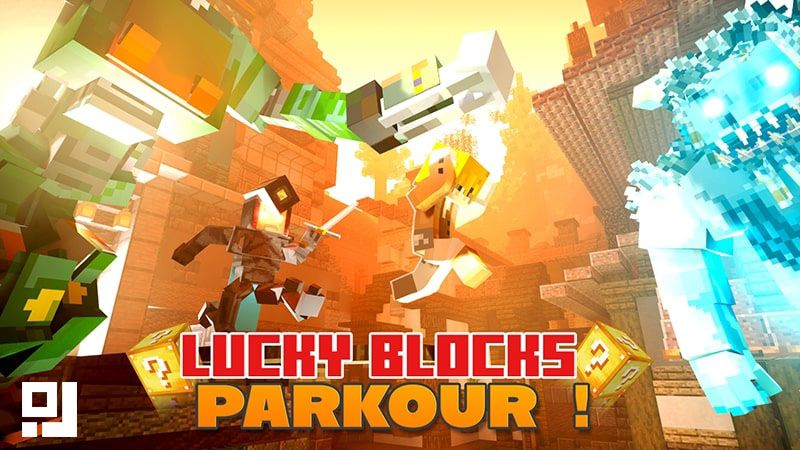 Lucky Blocks Parkour on the Minecraft Marketplace by inPixel