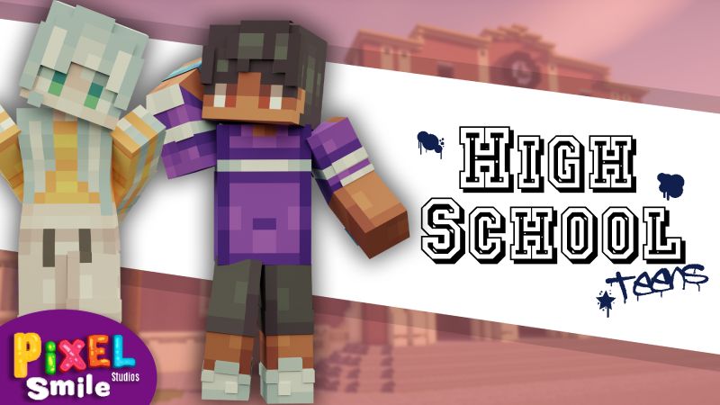 High School Teens on the Minecraft Marketplace by Pixel Smile Studios High School Teens on the Minecraft Marketplace by Pixel Smile Studios