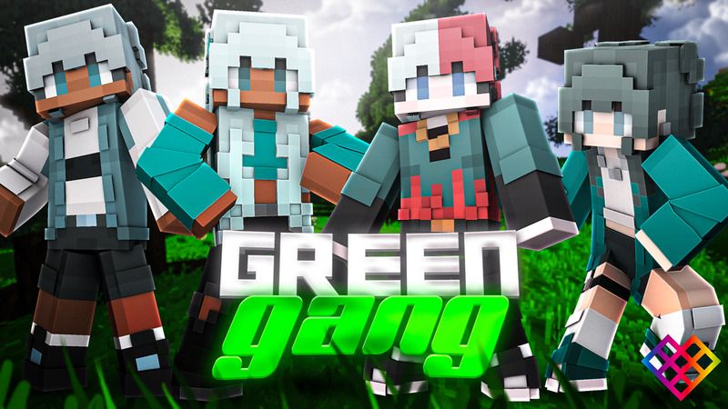 Green Gang on the Minecraft Marketplace by Rainbow Theory Green Gang on the Minecraft Marketplace by Rainbow Theory