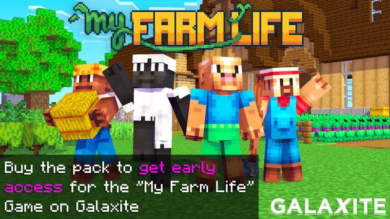 My Farm Life on the Minecraft Marketplace by Galaxite