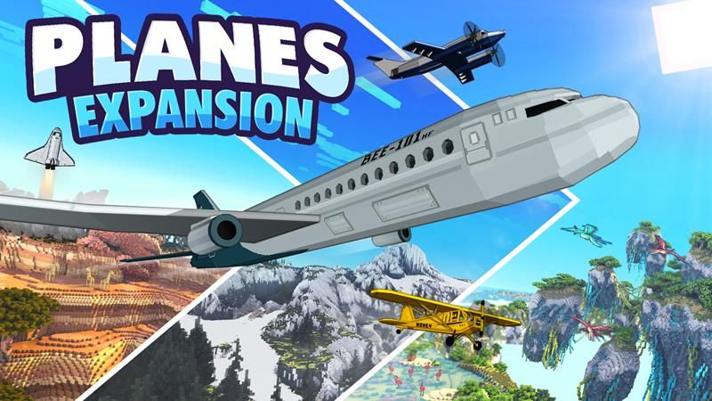 Planes Expansion on the Minecraft Marketplace by Block Factory