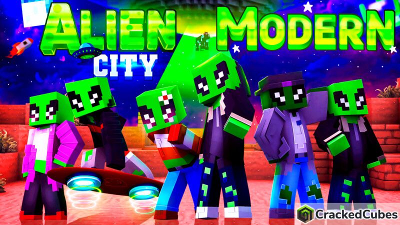 Alien Modern City